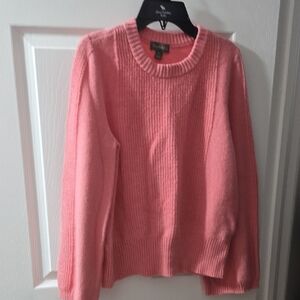 Style & Co. Coral Crew Neck Sweater